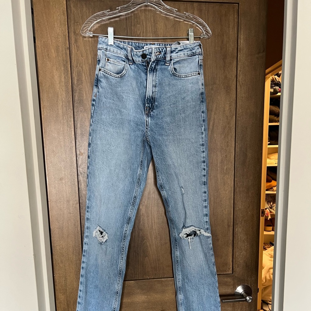 Boot cut jeans